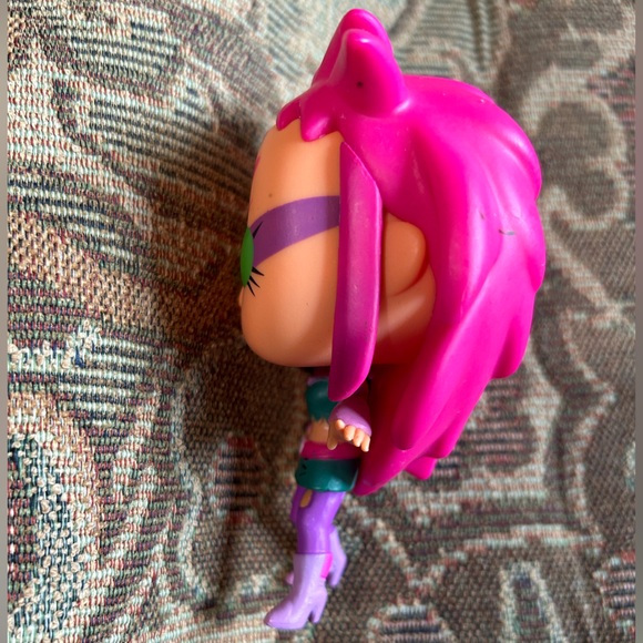 2 Funko Pop! Teen Titans Go! #604 Beast Boy & #607 Starfire No Boxes. - Picture 11 of 13